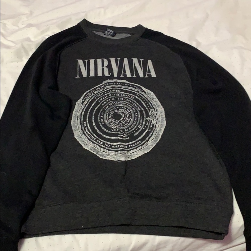 Nirvana Pullover hoodie size:M